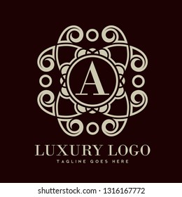 illustration of luxury logo, classic and elegant  designs for industry and business, interior , spa and beauty salons, cosmetic logo, restaurant , cafes, hotels, jewelry, photographic logo, and photog