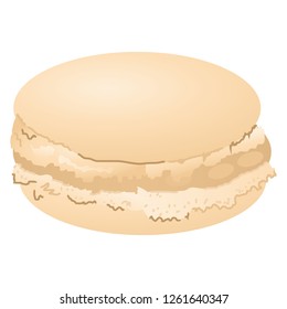 Illustration of the macaron