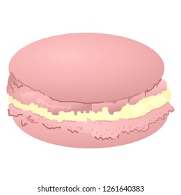 Illustration of the macaron