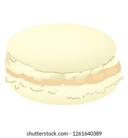 Illustration of the macaron