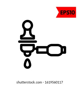 illustration of machine coffee icon