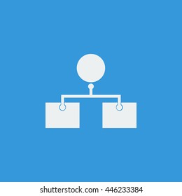 Illustration Of Machine Learning Analysis And Design Icon. Premium Quality Web Icon.