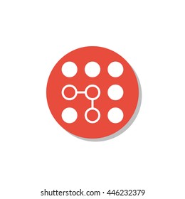 Illustration Of Machine Learning Computational Complexity Icon. Premium Quality Web Icon.