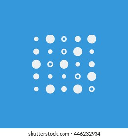 Illustration Of Machine Learning Data Structure Icon. Premium Quality Web Icon.