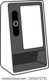 Illustration of a machine that reads your Minority Health Insurance card