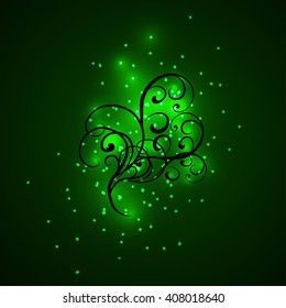 Illustration of a magic flower