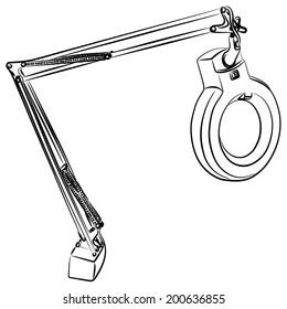 Illustration of magnifier