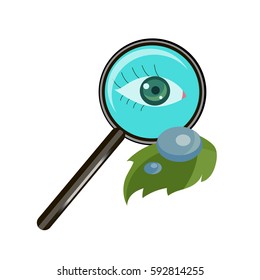 Illustration of magnifier