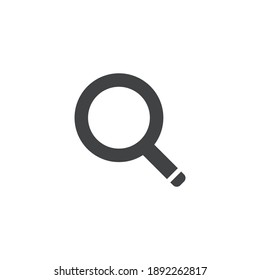 
Illustration of magnifying glass icon logo