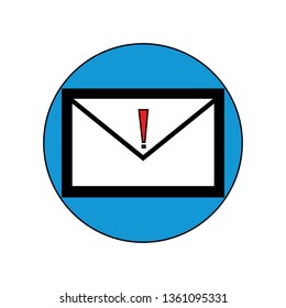 illustration of mail