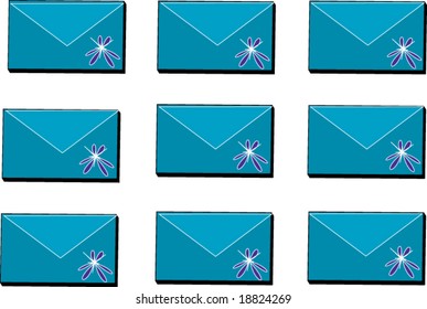 Illustration of mail