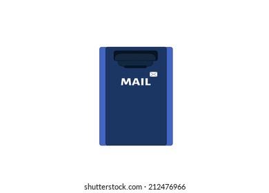 illustration of mail box