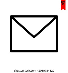 illustration of mail design icon