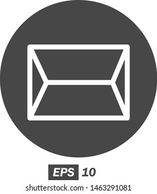 illustration of mail flat icon