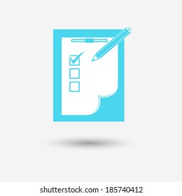 Illustration of making a choice icon 