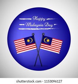 illustration of  Malaysia Day background