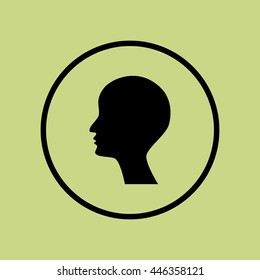 Illustration Of Man Full-Length Icon. Premium Quality Web Icon.