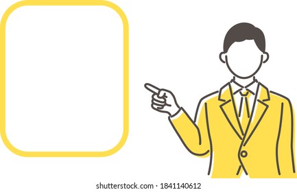 Ilustración de un hombre a quien guiar