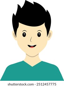 Illustration of Man Hospital Staff Avatar. Vector Character in Flat Cartoon Design.