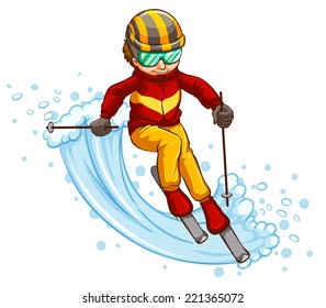 Skiing Clipart Hd Stock Images Shutterstock