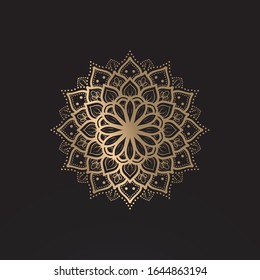 illustration of mandala art design