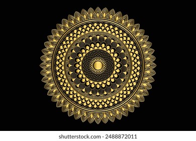 Illustration Mandala design in Adobe 