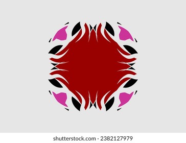 illustration mandala, motif, decoration, abstract, color, combination, unique, art