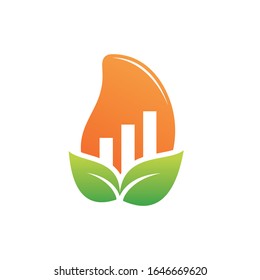 Illustration von Mango Marketing Logo Vektorillustration Symbol.