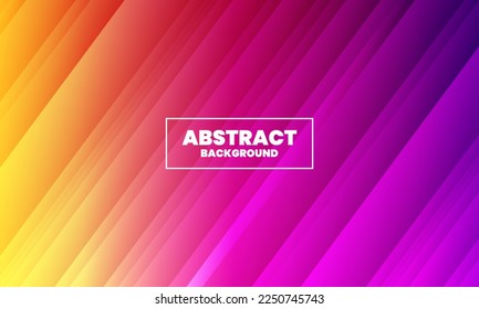 illustration many diagonal sharp lines gradient color on background.Abstract futuristic vector backgound