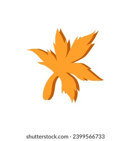 illustration of a maple leaf in 3D, this vector is great for icons, logos, banners, covers,