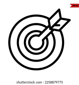 illustration of marketing line icon