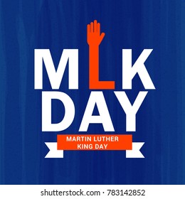 Illustration Of Martin Luther King Day Poster Or Banner Background. Illustration Of Martin Luther King Day Poster Or Banner Background.