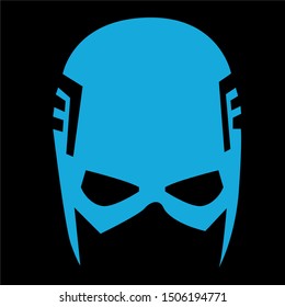 illustration of mask, sticker,tshirt print, vector illustration
