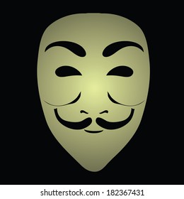  illustration with mask for your design