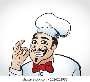 Illustration of a Master Chef