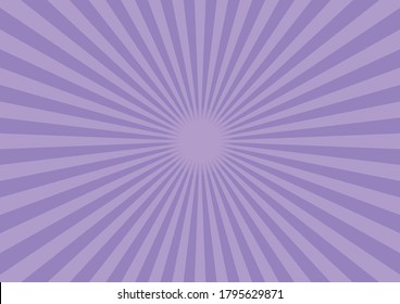 Illustration of material for background of radiation (Purple). The fulcrum is in the center