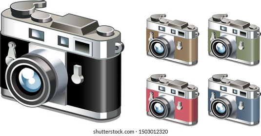 
Illustration material for the camera. icon