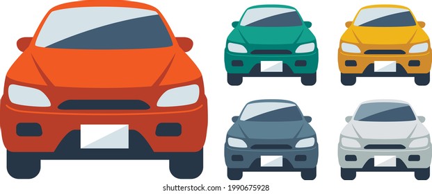 Material de ilustración del automóvil (sedan)