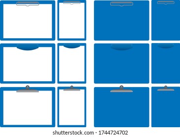 Colección de material de ilustración de encuadernador