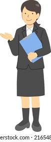 Illustration material to guide : Vector