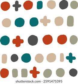 illustration material pattern pattern background Scandinavian vector eps image material