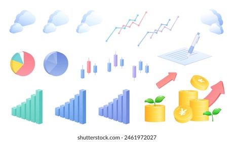 Illustration material set to increase assets