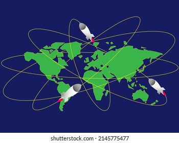 Es un material ilustrativo que imaginaba la guerra mundial.