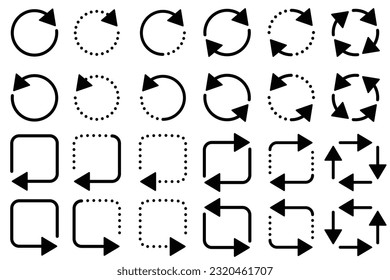 Material De Ilustración Diversos Conjunto De Ilustración De Flecha