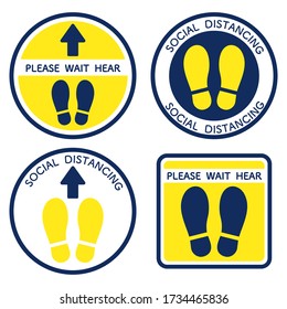 Illustration of measures against social distance.