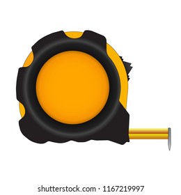 Illustration of a measuring tape