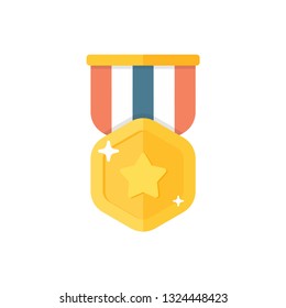 Illustration Medal Order Flat