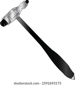 The Illustration of medical equipment called Reflex Hammer.