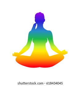 Illustration of meditation