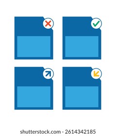 Illustration memory card design template element